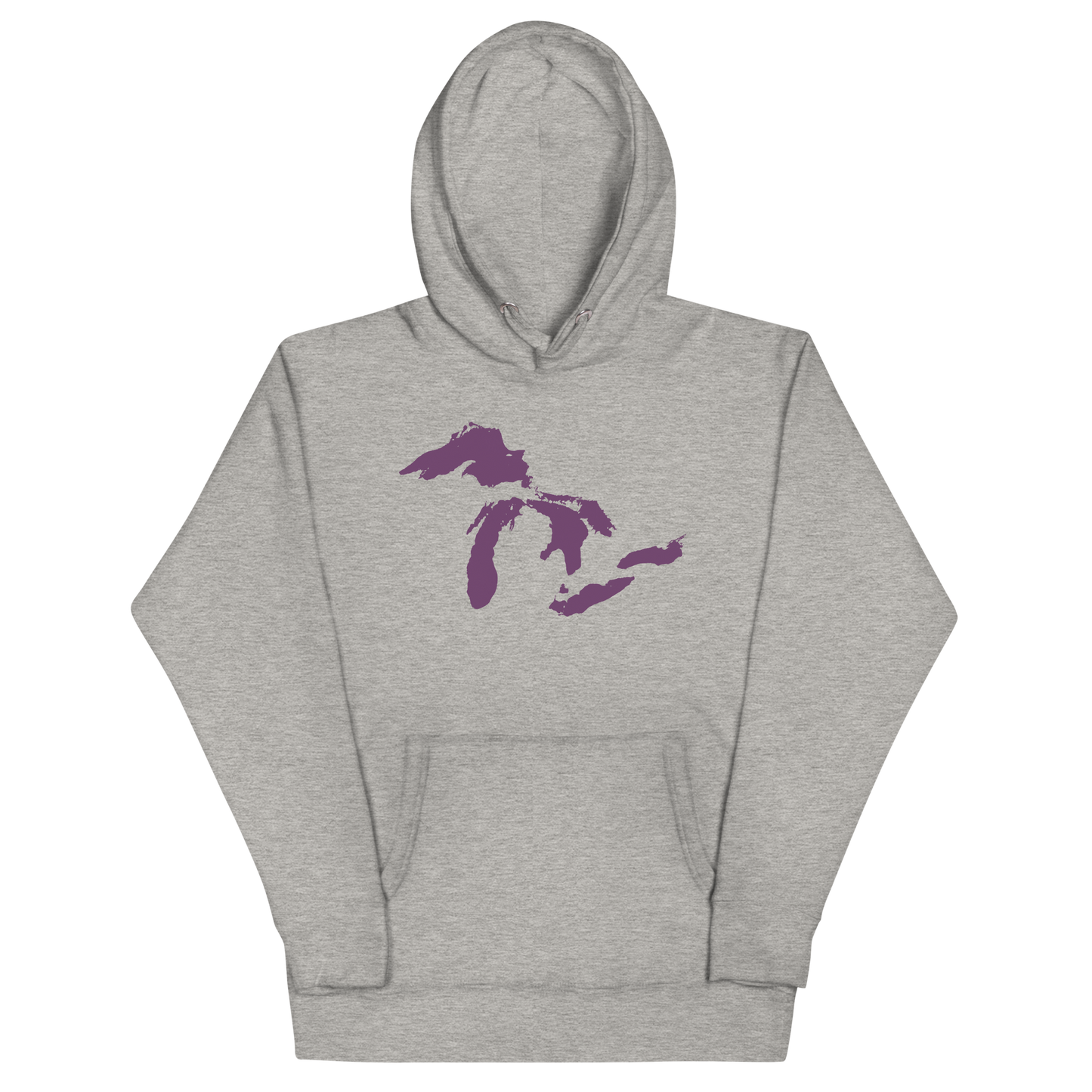 Great Lakes Hoodie (Plum) | Unisex Premium