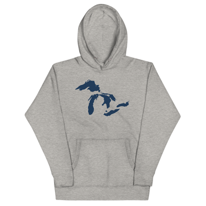 Great Lakes Hoodie (Navy) | Unisex Premium