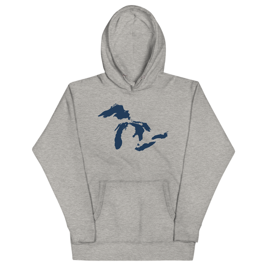 Great Lakes Hoodie (Navy) | Unisex Premium