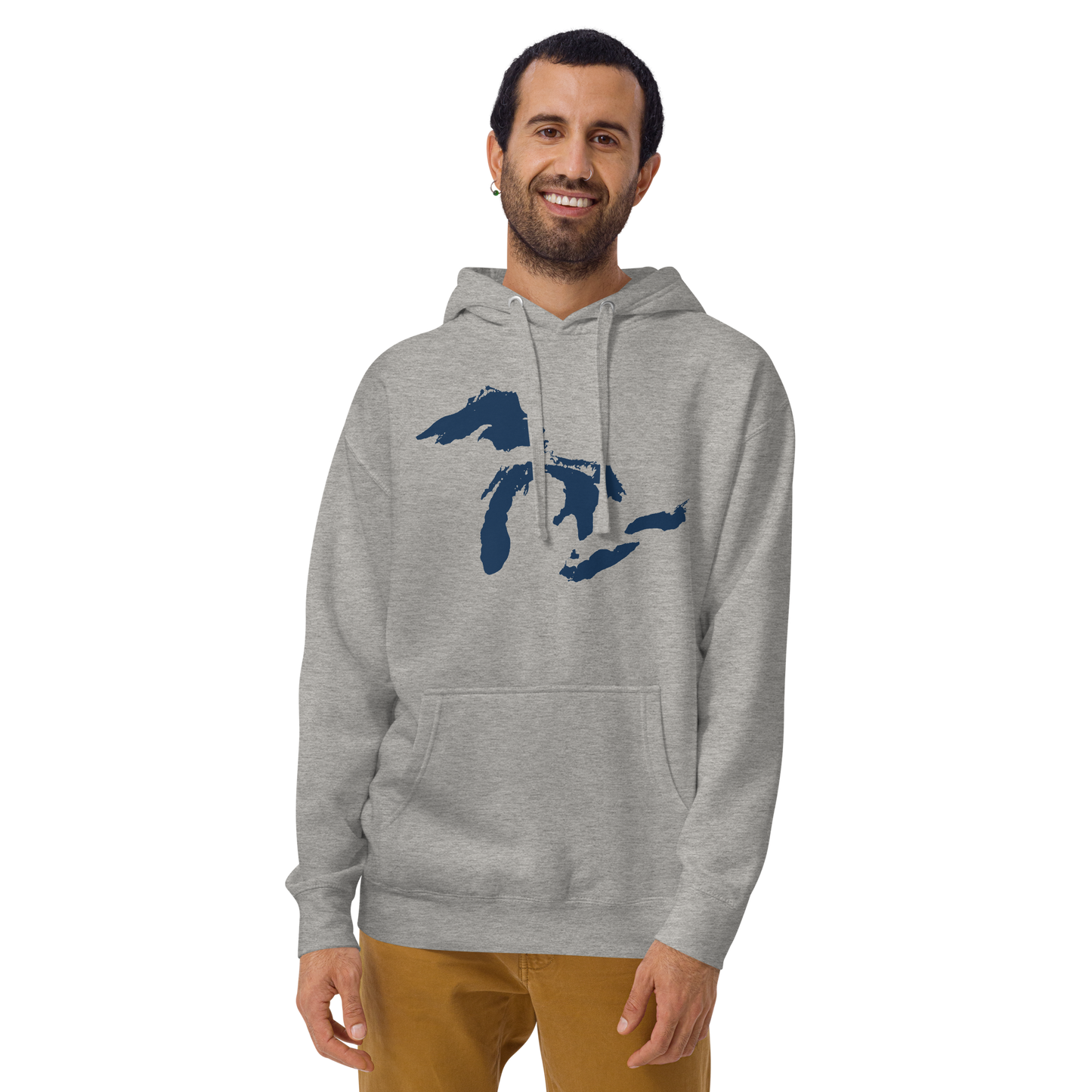 Great Lakes Hoodie (Navy) | Unisex Premium