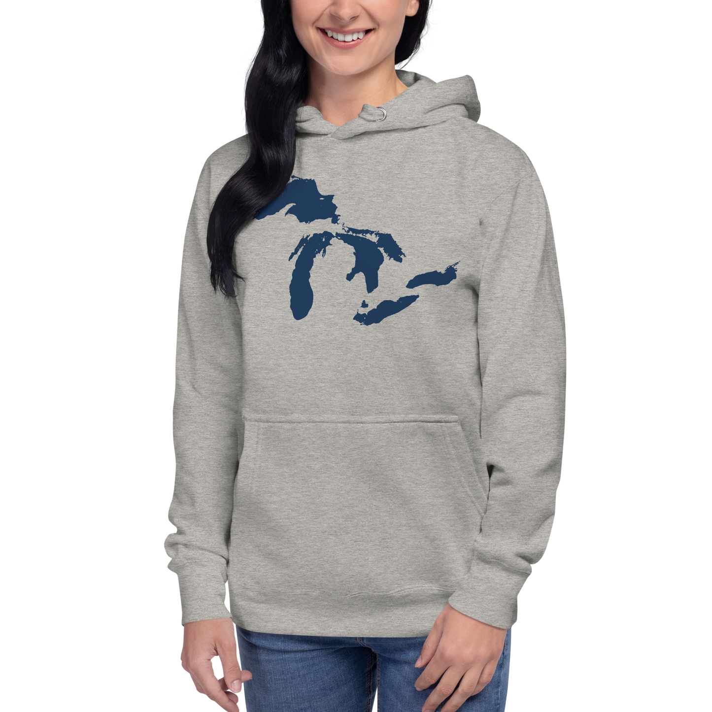 Great Lakes Hoodie (Navy) | Unisex Premium