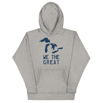 Great Lakes 'We the Great' Hoodie (Navy) | Unisex Premium