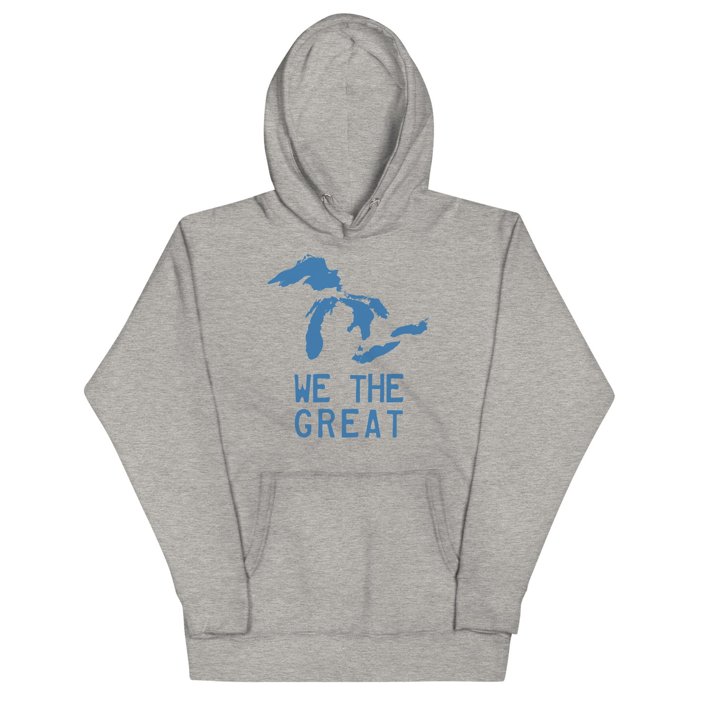 Great Lakes 'We the Great' Hoodie (Superior Blue) | Unisex Premium