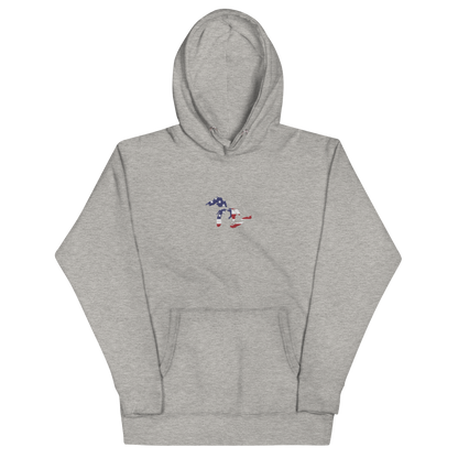 Great Lakes Hoodie (Patriotic Edition) | Unisex Premium - Emb.