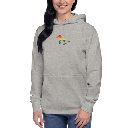 Great Lakes Hoodie (Rainbow Pride Edition) | Unisex Premium - Emb.