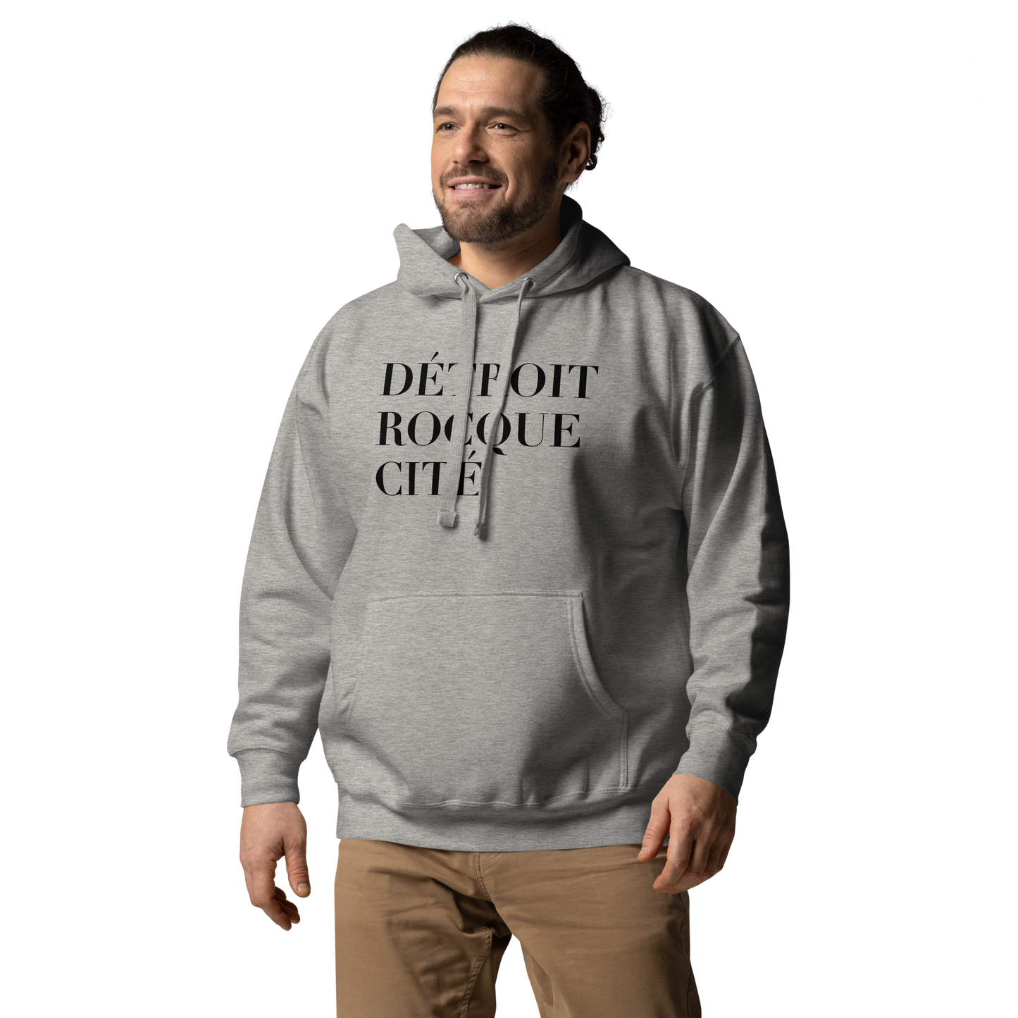 'Détroit Rocque Cité' Hoodie | Unisex Premium