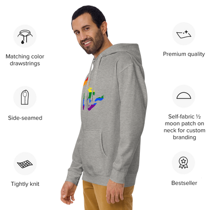 Great Lakes Hoodie (Rainbow Pride Edition) | Unisex Premium