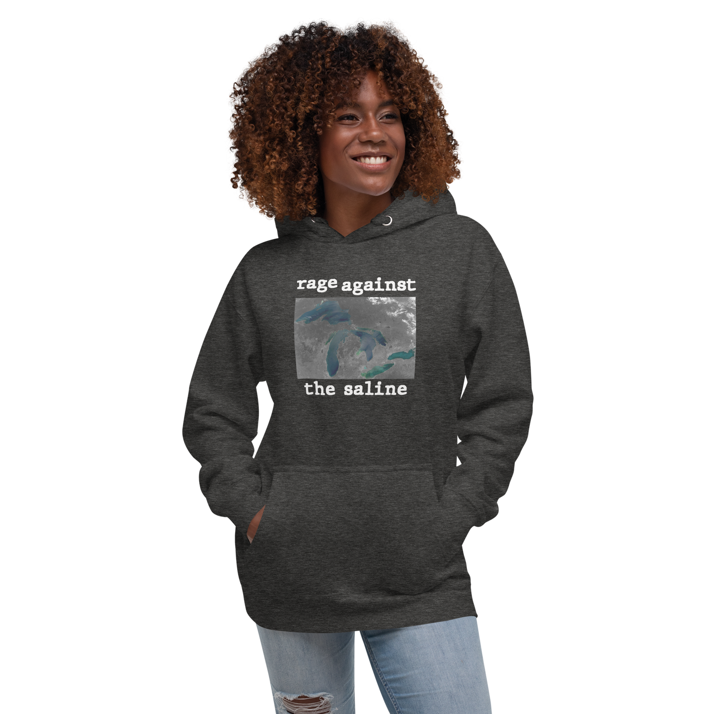 Great Lakes 'Rage Against the Saline' Hoodie | Unisex Premium