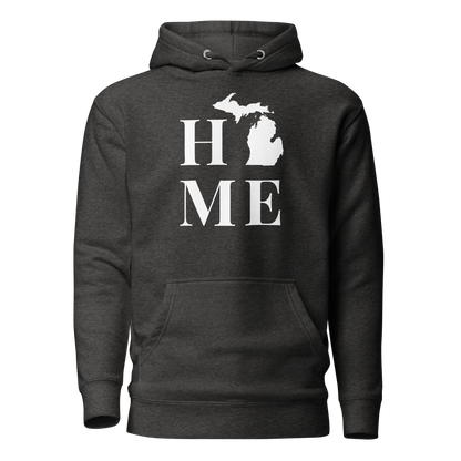 Michigan 'Home' Unisex Premium Hoodie (Serif Font)