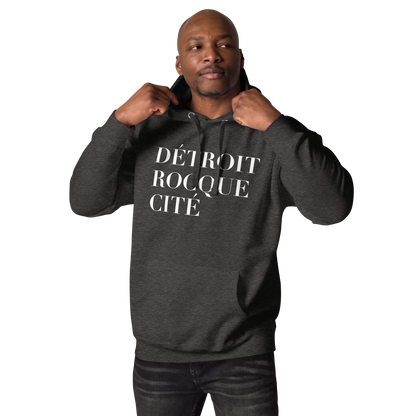 'Détroit Rocque Cité' Hoodie | Unisex Premium