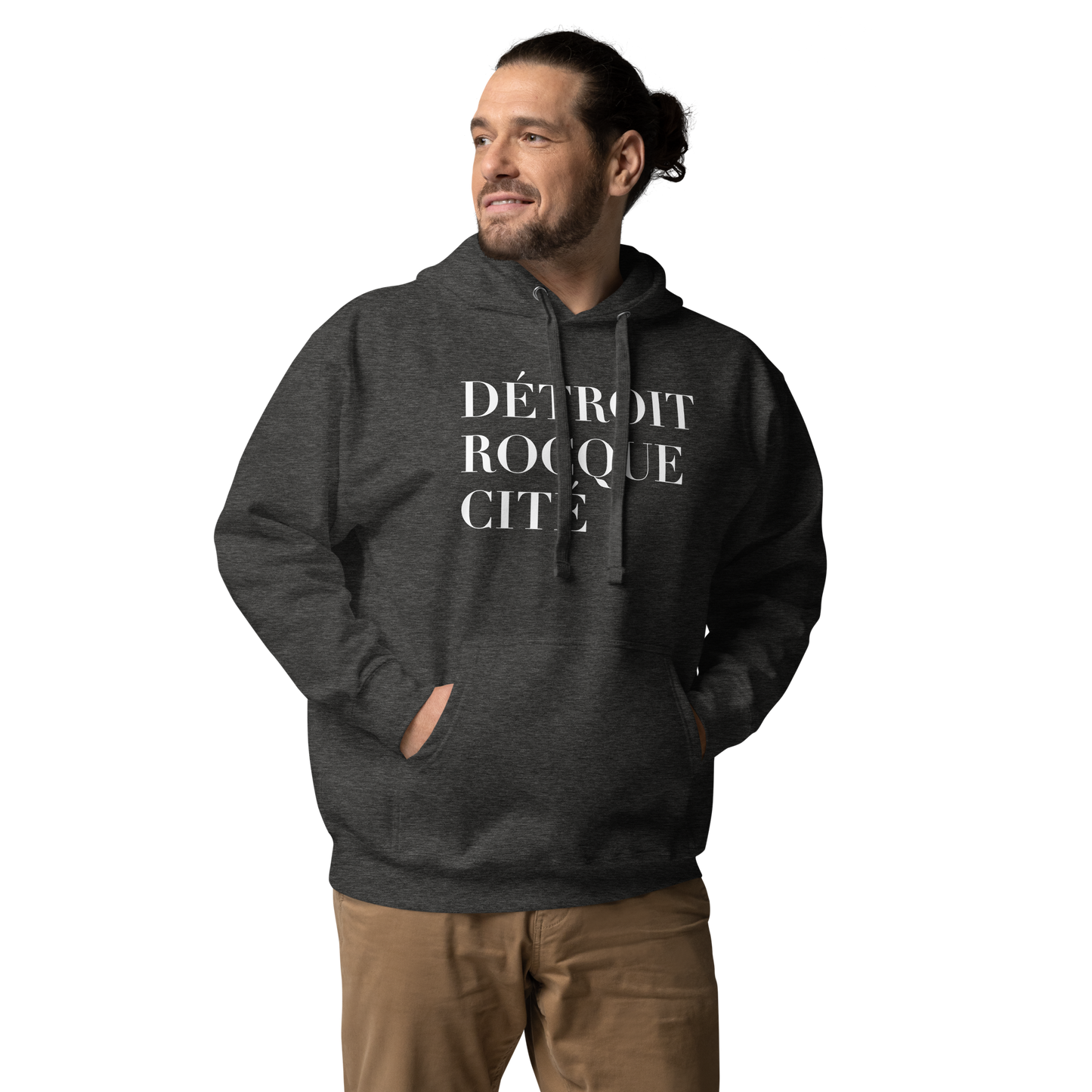 'Détroit Rocque Cité' Hoodie | Unisex Premium