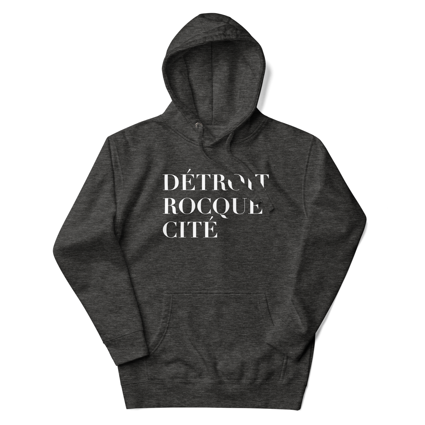 'Détroit Rocque Cité' Hoodie | Unisex Premium