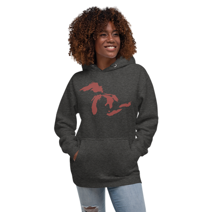 Great Lakes Hoodie (Ore Dock Red) | Unisex Premium