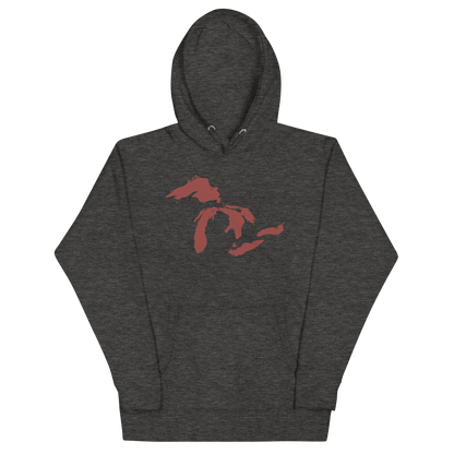 Great Lakes Hoodie (Ore Dock Red) | Unisex Premium