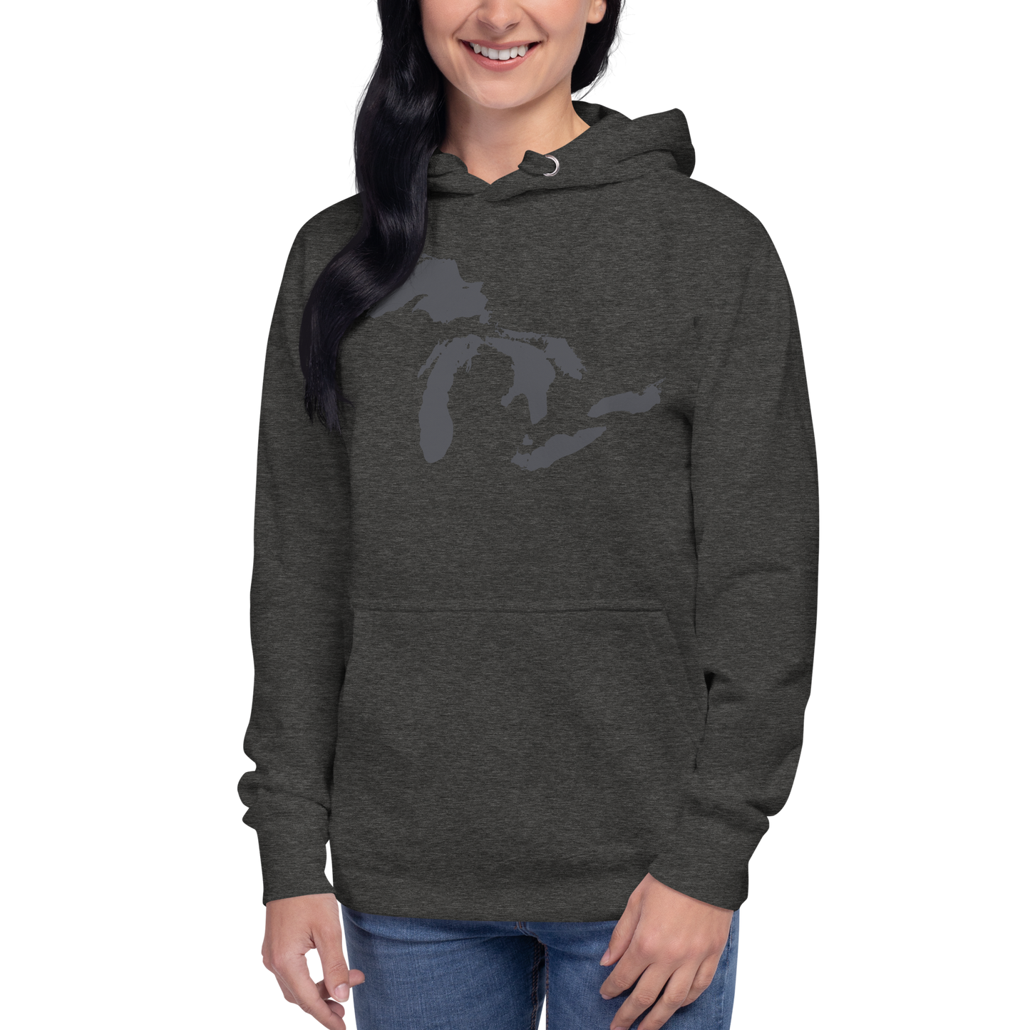 Great Lakes Hoodie (Iron Ore Grey) | Unisex Premium