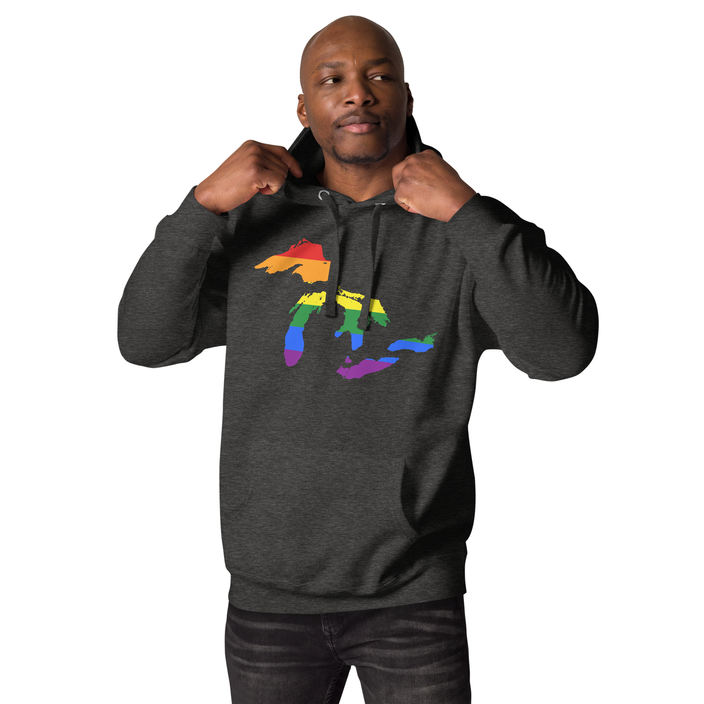 Great Lakes Hoodie (Rainbow Pride Edition) | Unisex Premium