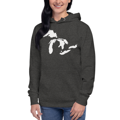 Great Lakes Hoodie (Birch Bark White) | Unisex Premium