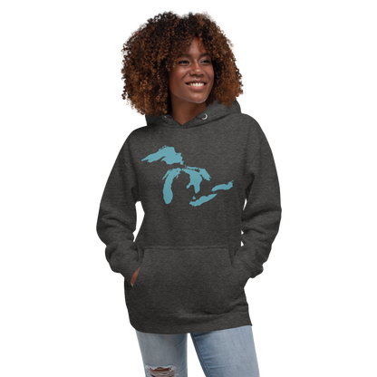 Great Lakes Hoodie (Huron Blue) | Unisex Premium