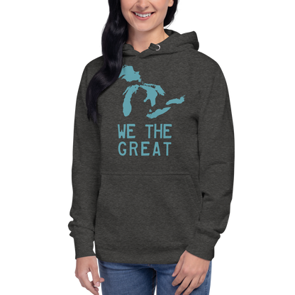 Great Lakes 'We the Great' Hoodie (Huron Blue) | Unisex Premium