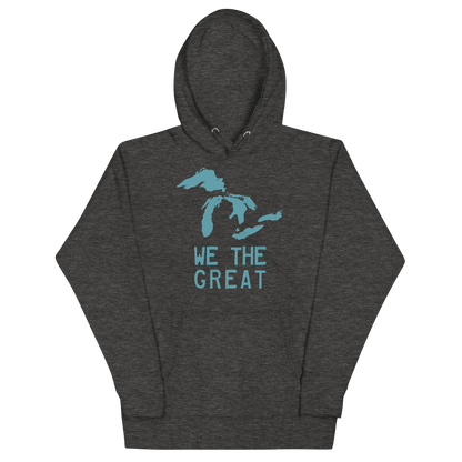 Great Lakes 'We the Great' Hoodie (Huron Blue) | Unisex Premium