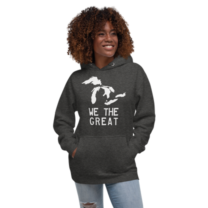 Great Lakes 'We the Great' Hoodie (Birch Bark White) | Unisex Premium