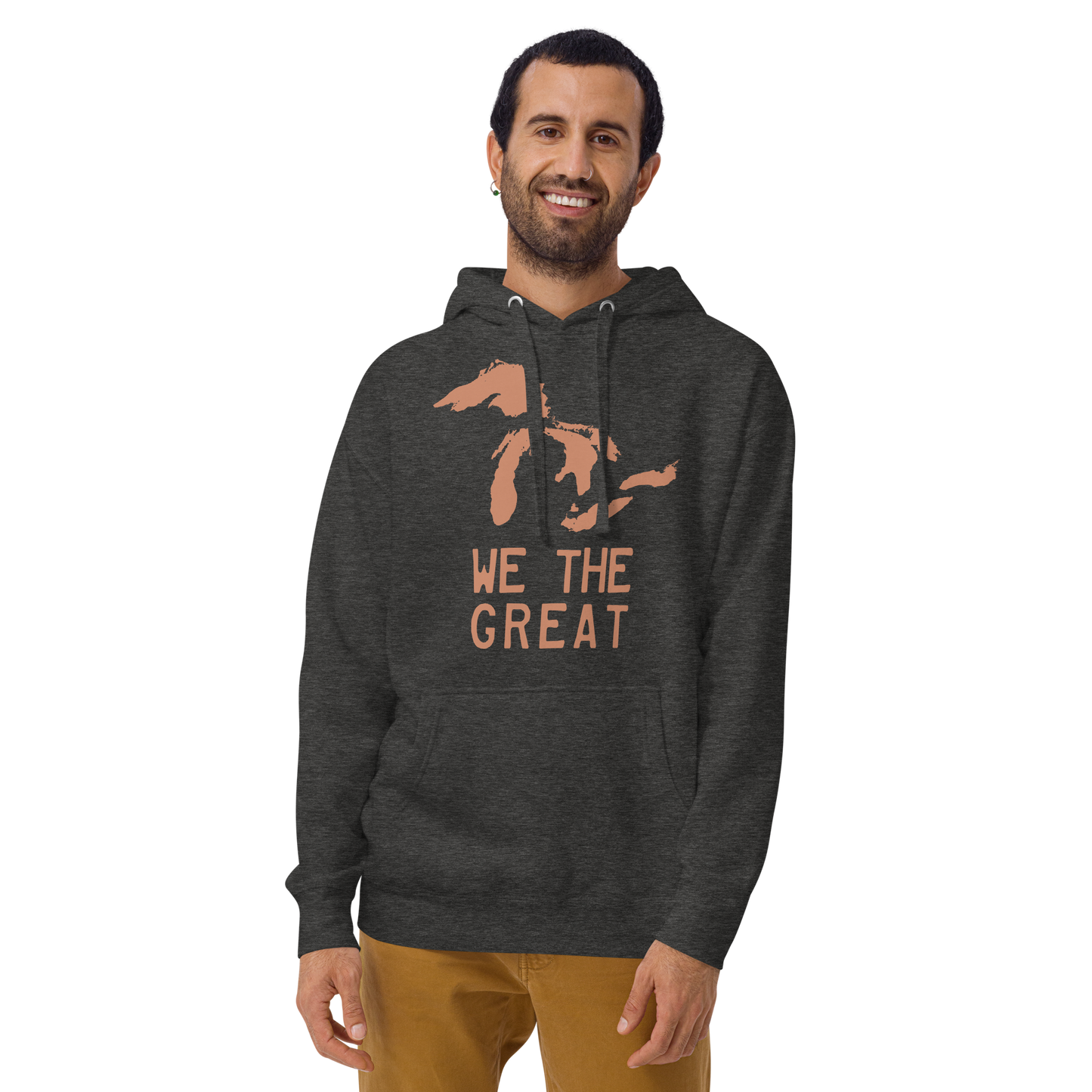 Great Lakes 'We the Great' Hoodie (Copper) | Unisex Premium