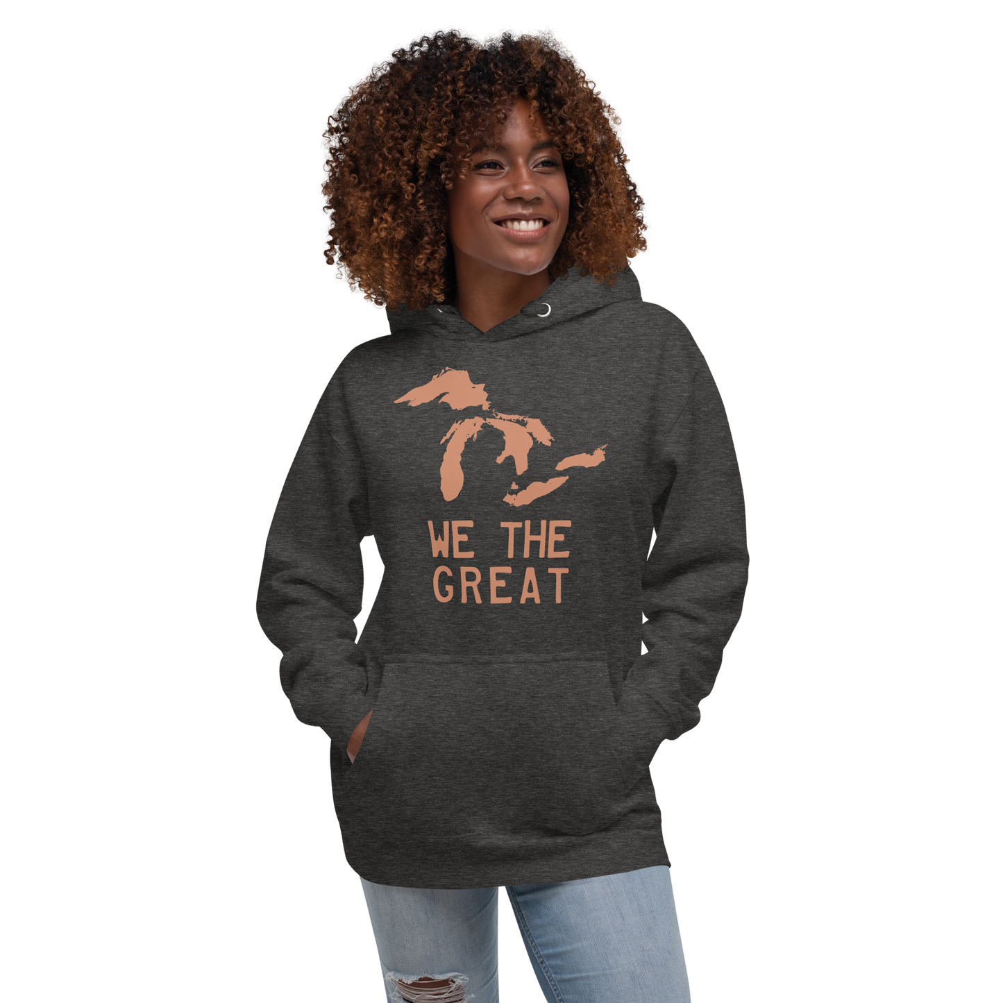 Great Lakes 'We the Great' Hoodie (Copper) | Unisex Premium