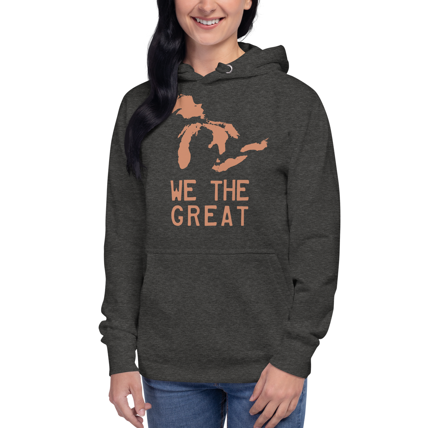 Great Lakes 'We the Great' Hoodie (Copper) | Unisex Premium