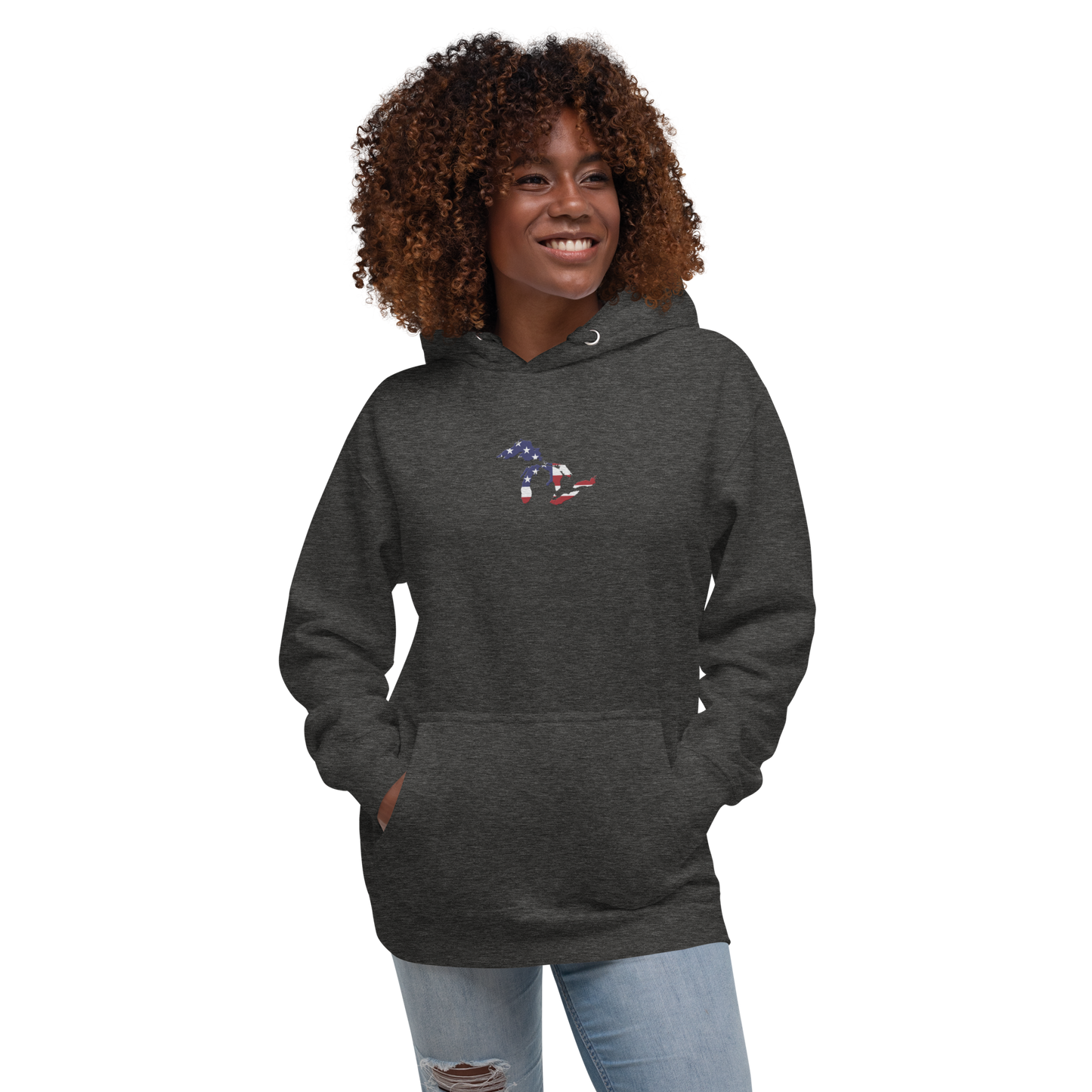 Great Lakes Hoodie (Patriotic Edition) | Unisex Premium - Emb.