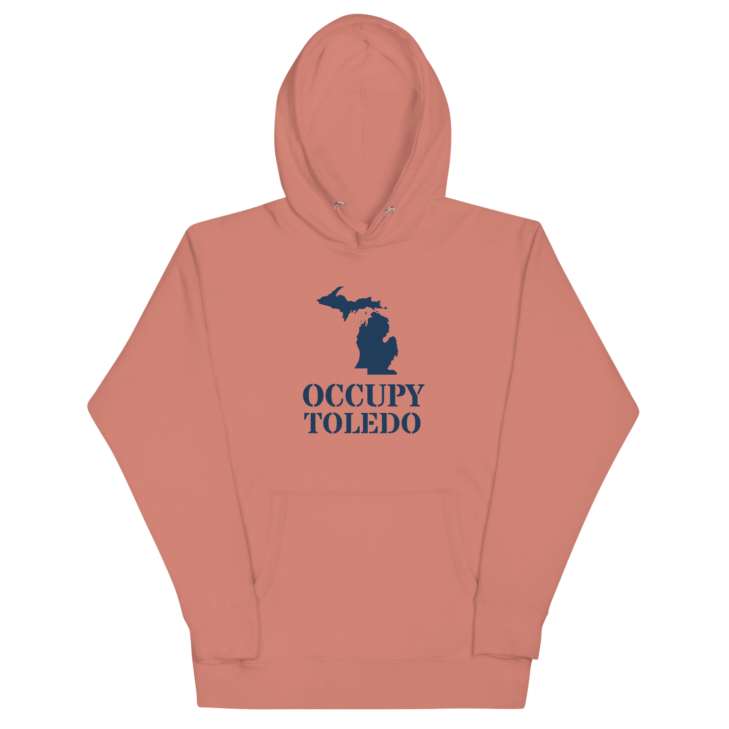 'Occupy Toledo' Unisex Premium Hoodie (w/ Corrected Michigan Outline)