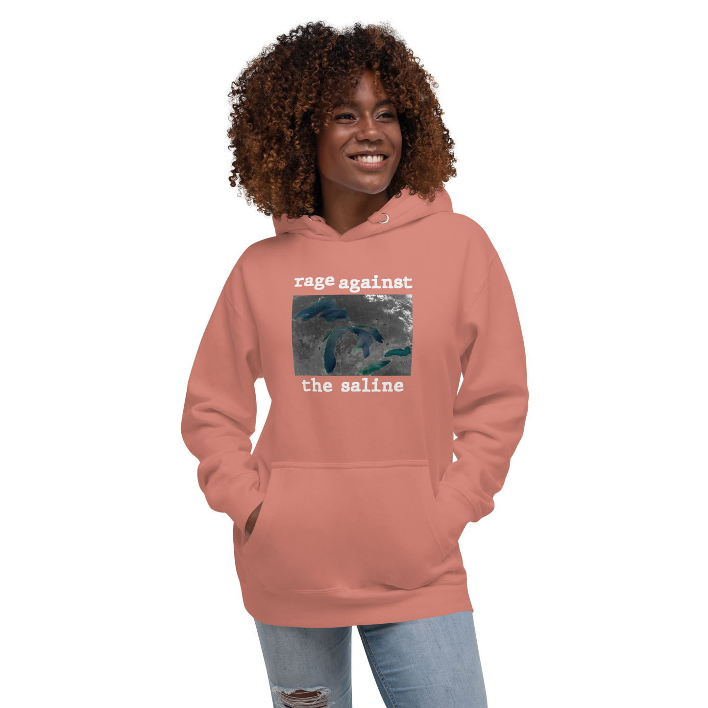 Great Lakes 'Rage Against the Saline' Hoodie | Unisex Premium