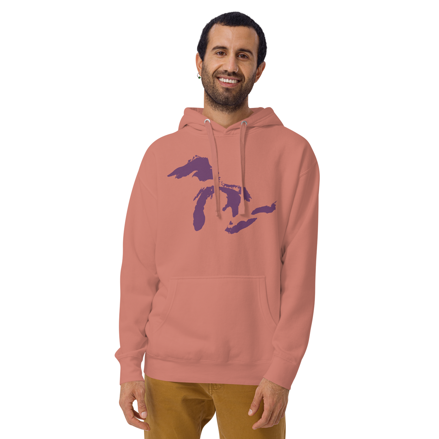 Great Lakes Hoodie (Plum) | Unisex Premium