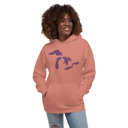 Great Lakes Hoodie (Plum) | Unisex Premium