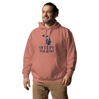 'Occupy Toledo' Unisex Premium Hoodie (w/ Corrected Michigan Outline)