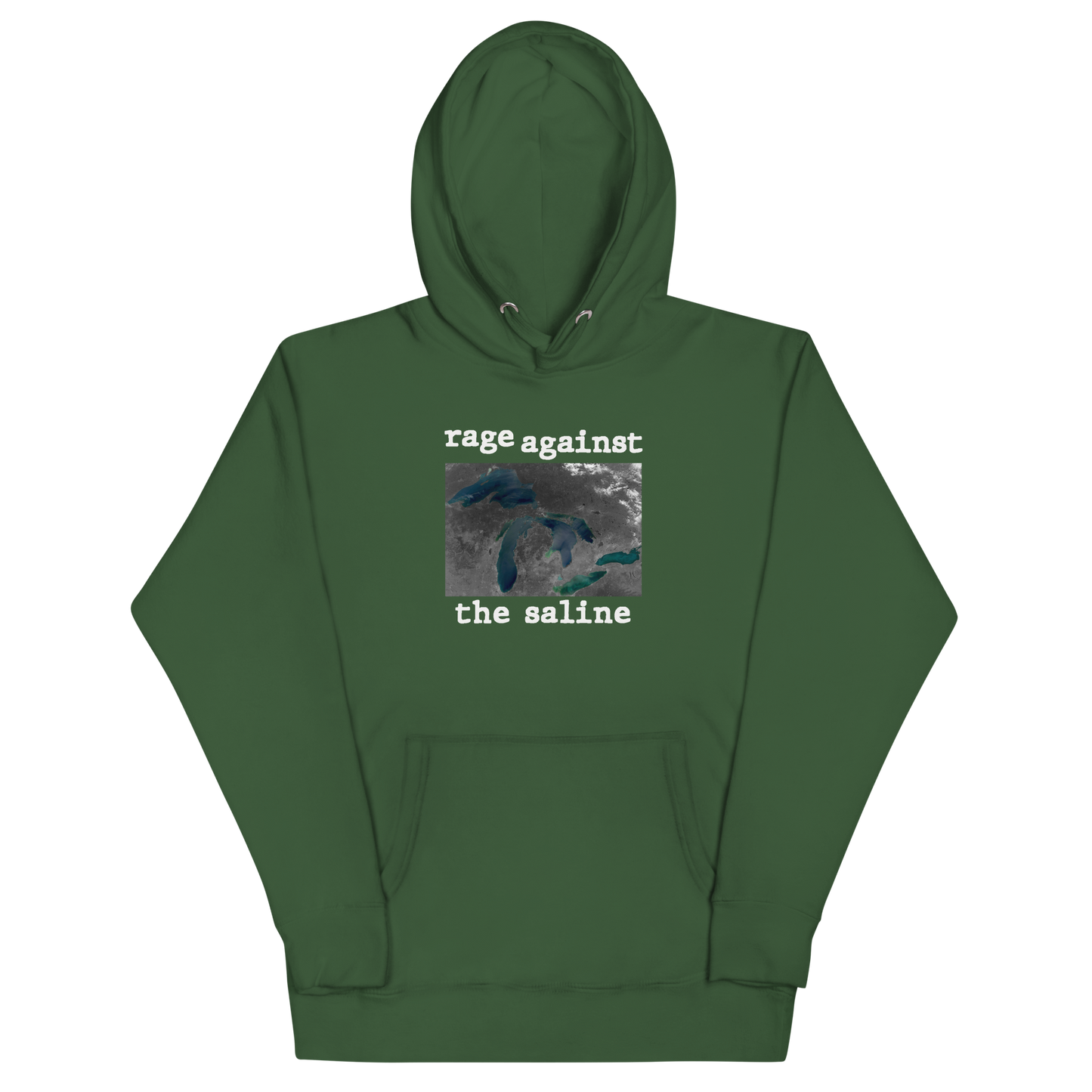 Great Lakes 'Rage Against the Saline' Hoodie | Unisex Premium