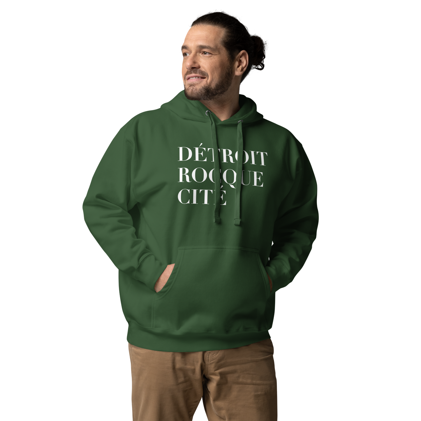 'Détroit Rocque Cité' Hoodie | Unisex Premium