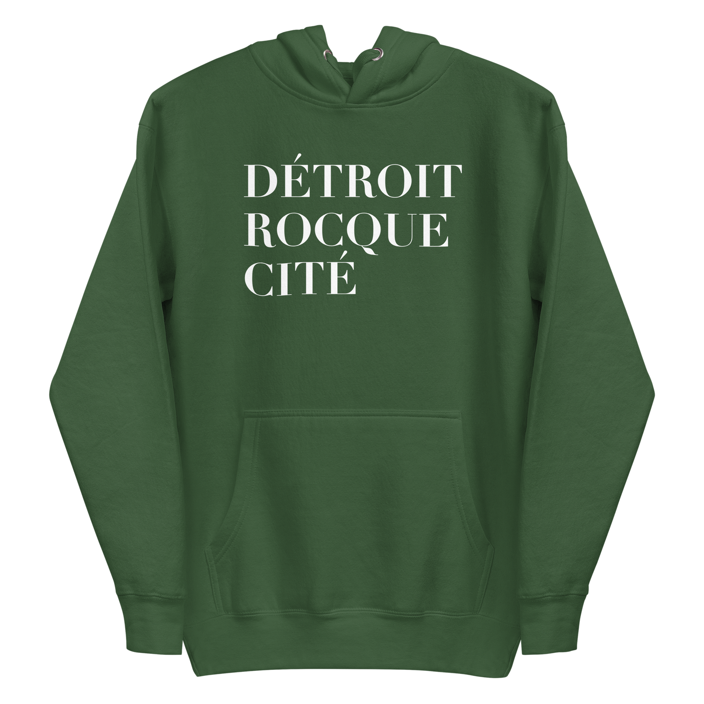 'Détroit Rocque Cité' Hoodie | Unisex Premium