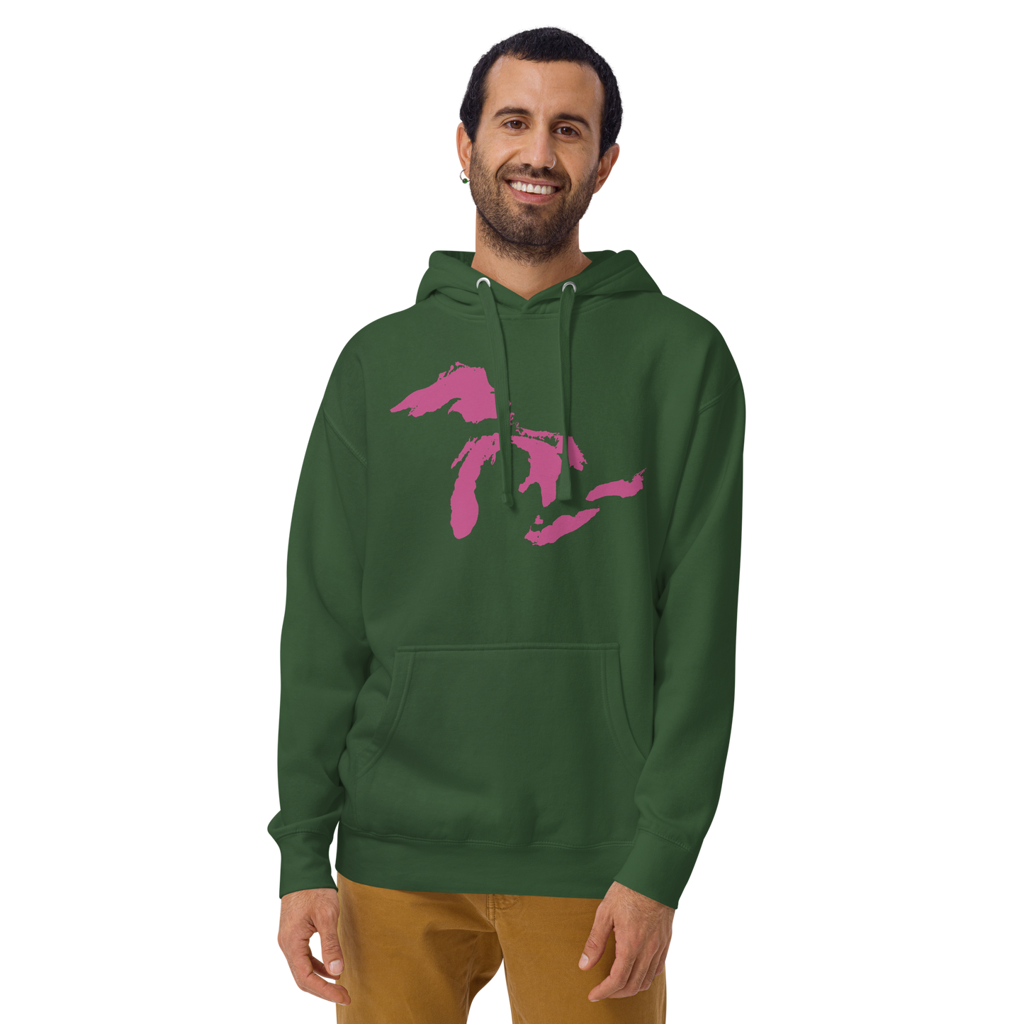 Great Lakes Hoodie (Apple Blossom Pink) | Unisex Premium