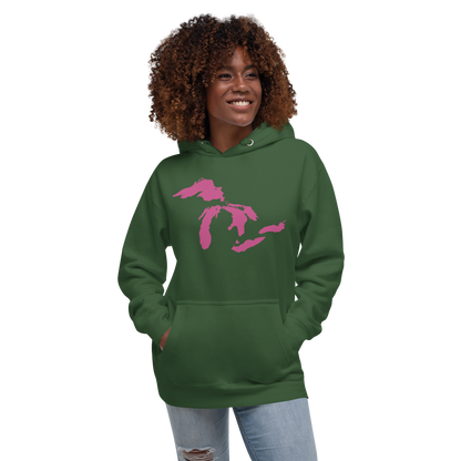 Great Lakes Hoodie (Apple Blossom Pink) | Unisex Premium