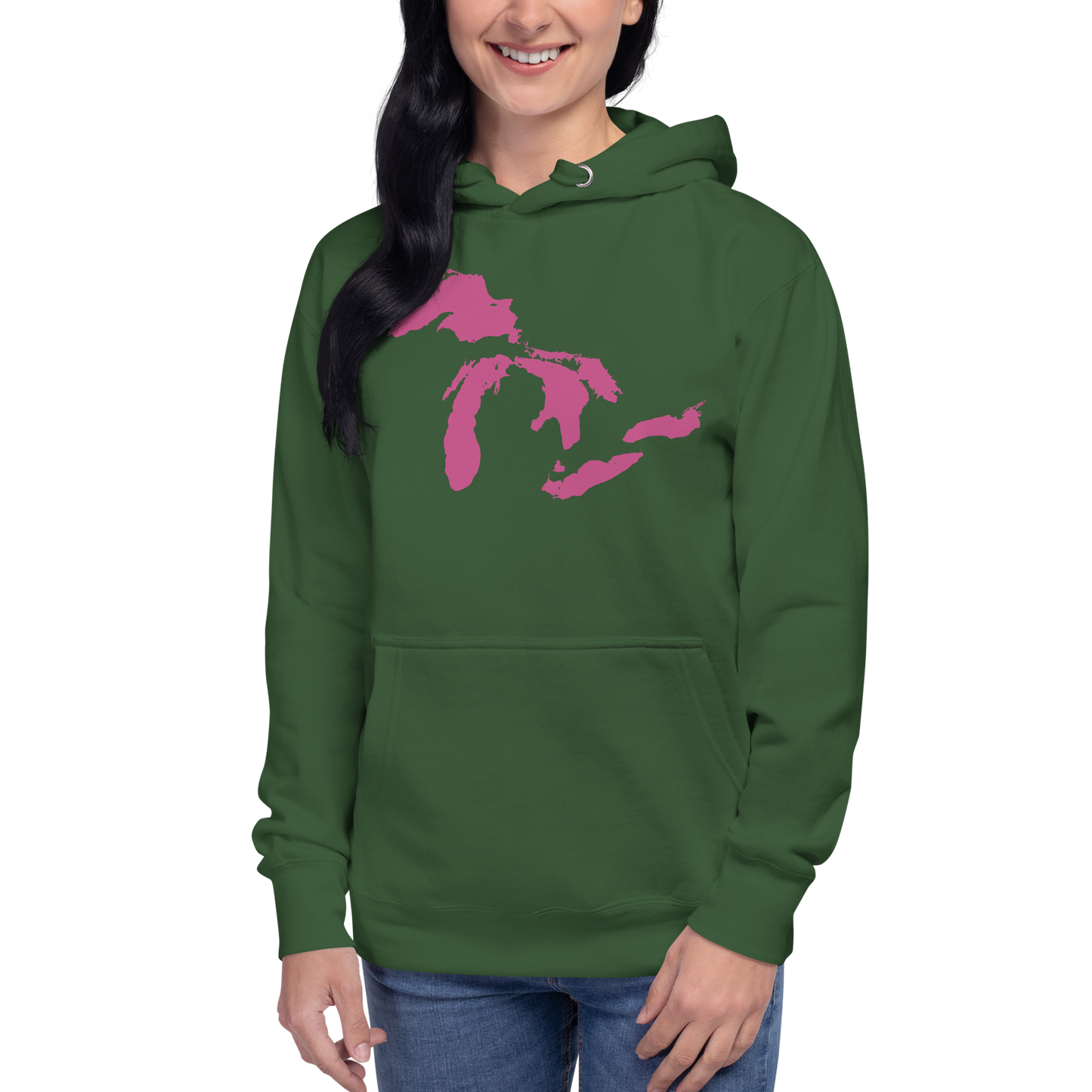 Great Lakes Hoodie (Apple Blossom Pink) | Unisex Premium