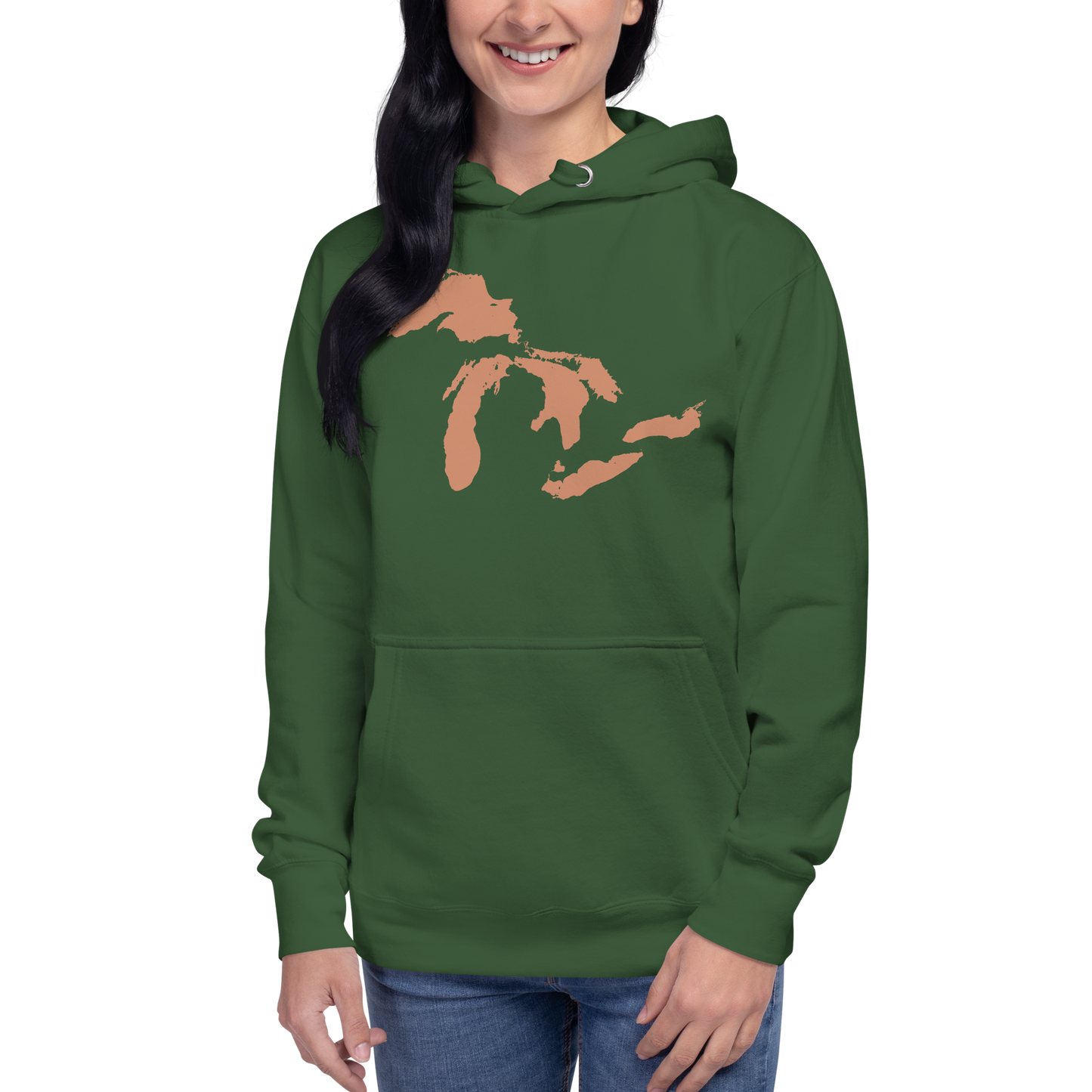 Great Lakes Hoodie (Copper) | Unisex Premium