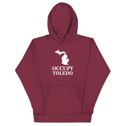 'Occupy Toledo' Unisex Premium Hoodie (w/ Corrected Michigan Outline)