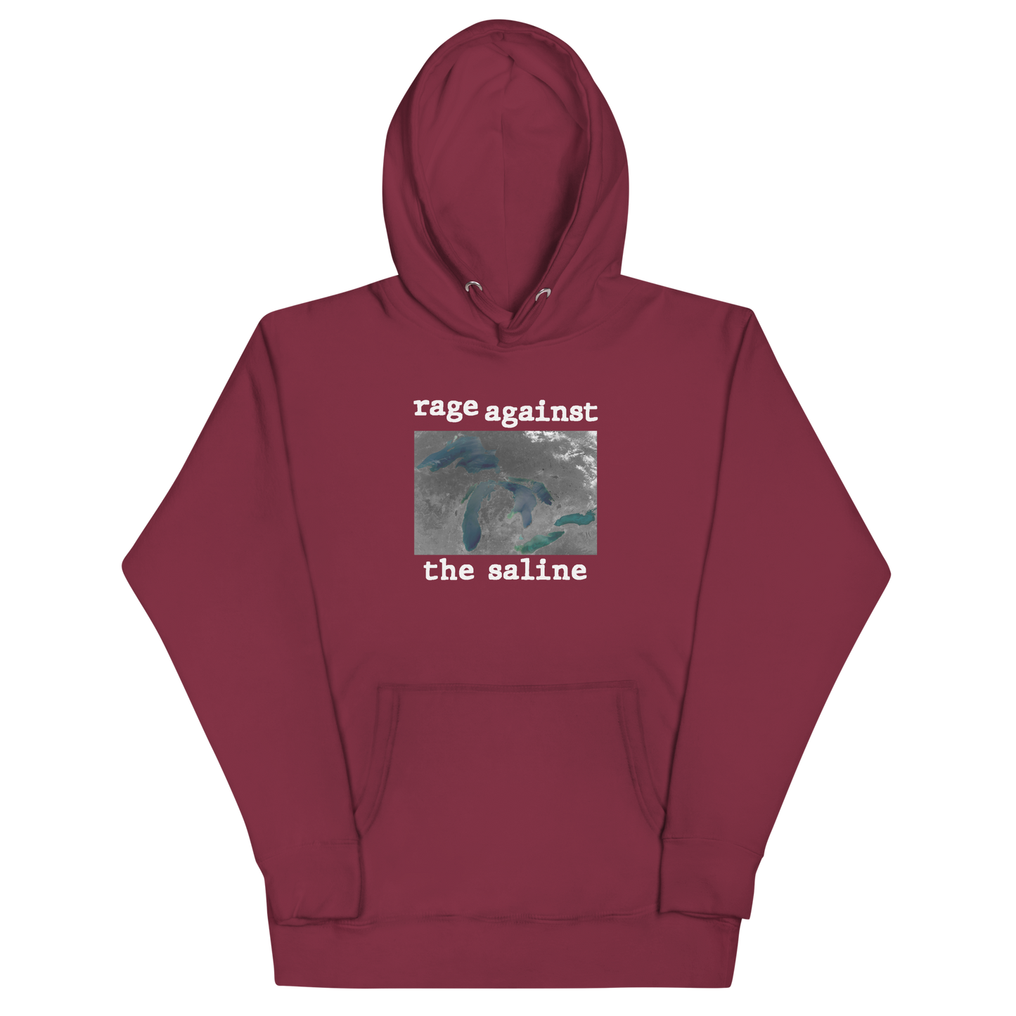 Great Lakes 'Rage Against the Saline' Hoodie | Unisex Premium