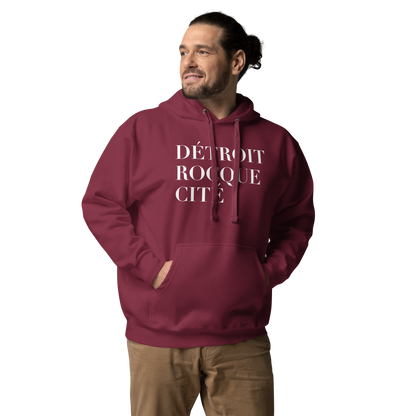 'Détroit Rocque Cité' Hoodie | Unisex Premium