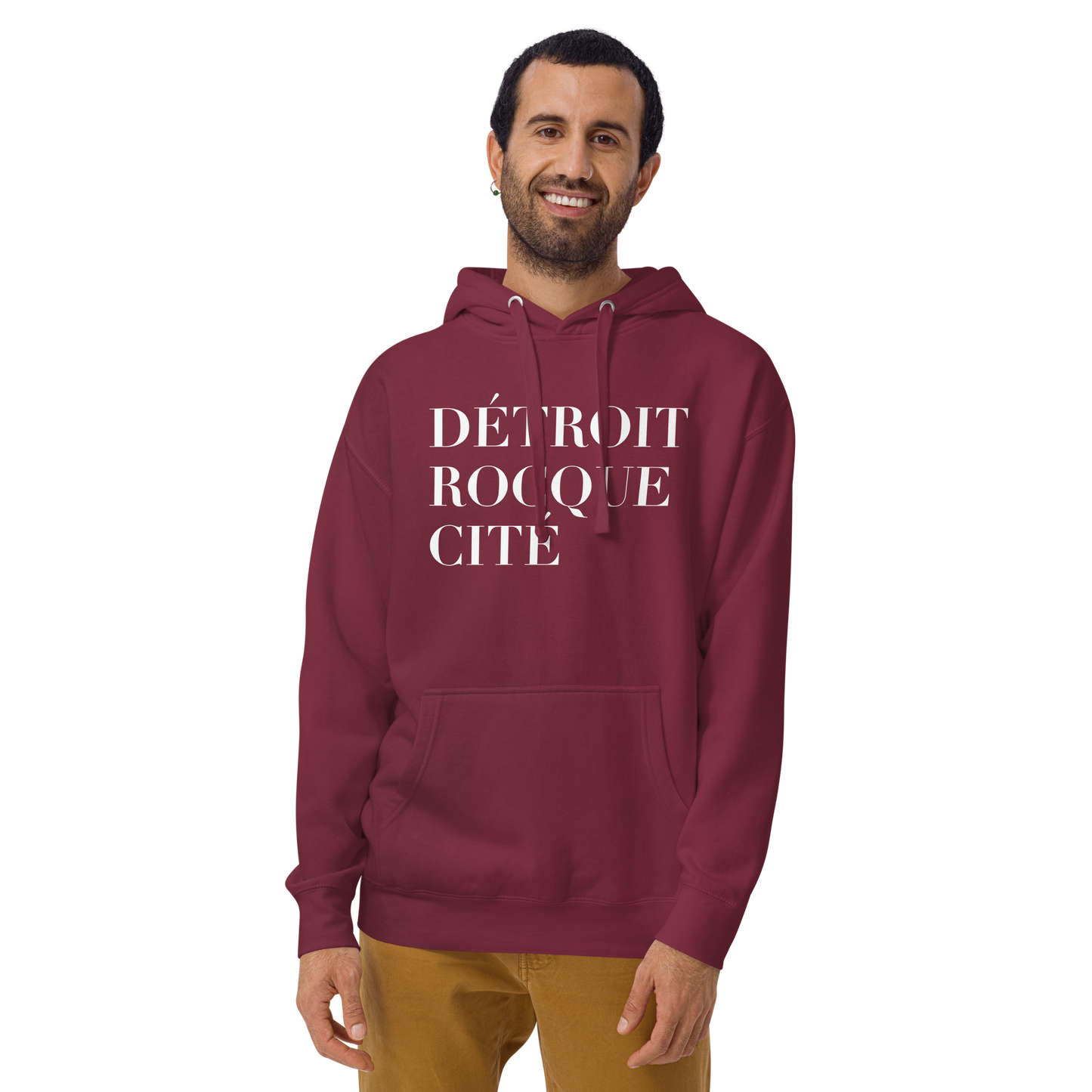 'Détroit Rocque Cité' Hoodie | Unisex Premium