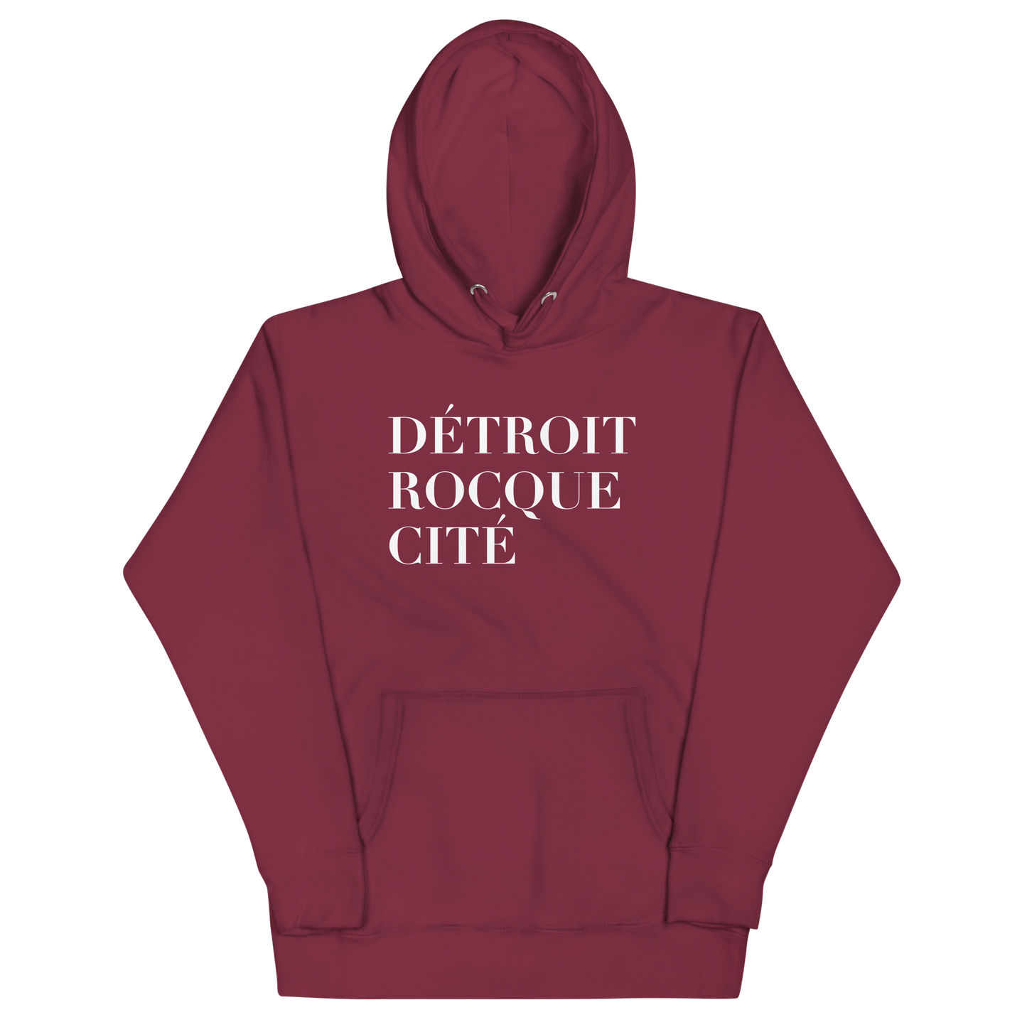 'Détroit Rocque Cité' Hoodie | Unisex Premium