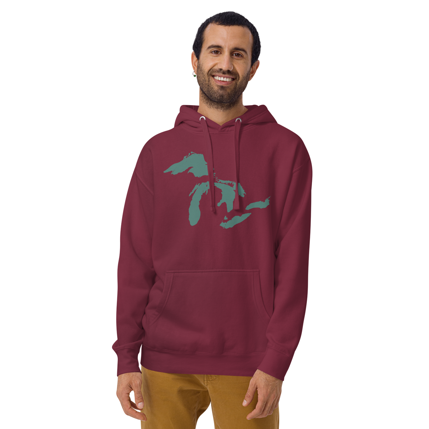 Great Lakes Hoodie (Copper Green) | Unisex Premium