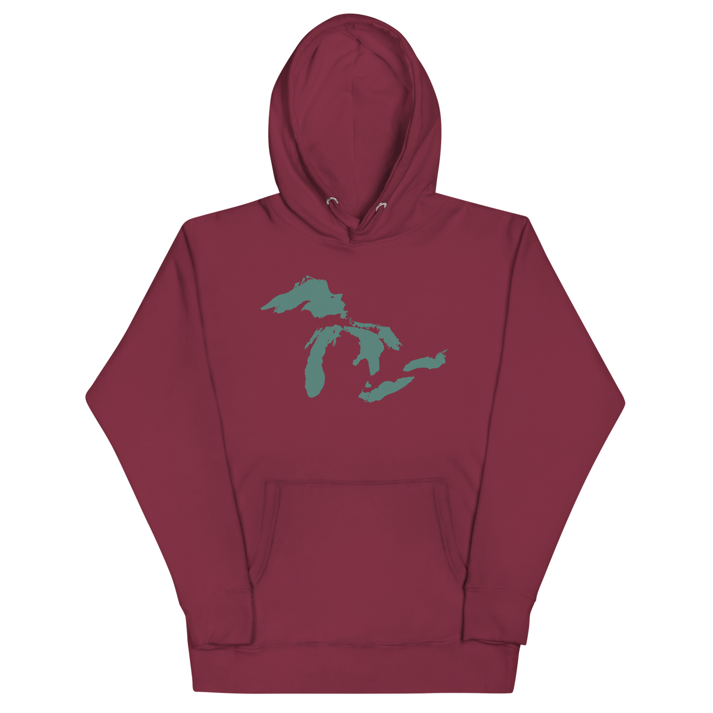 Great Lakes Hoodie (Copper Green) | Unisex Premium