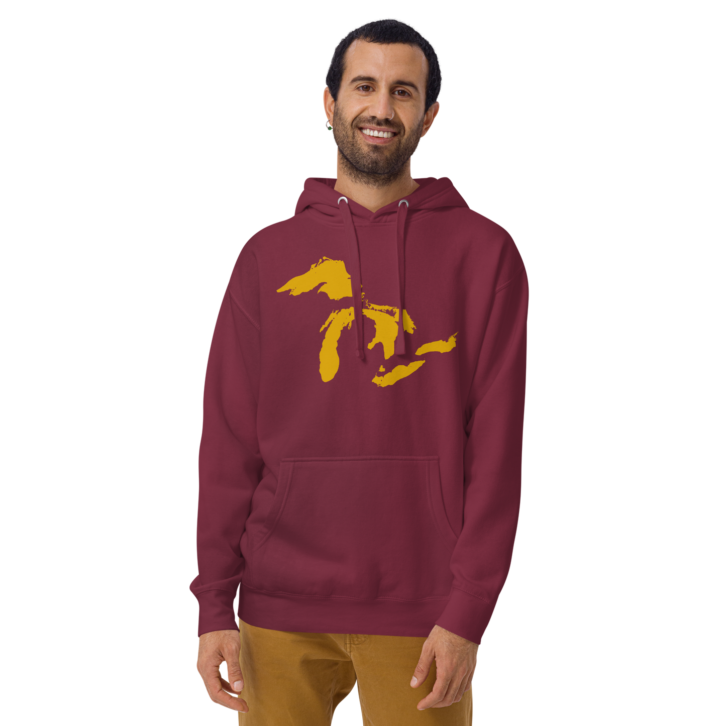 Great Lakes Hoodie (Gold) | Unisex Premium