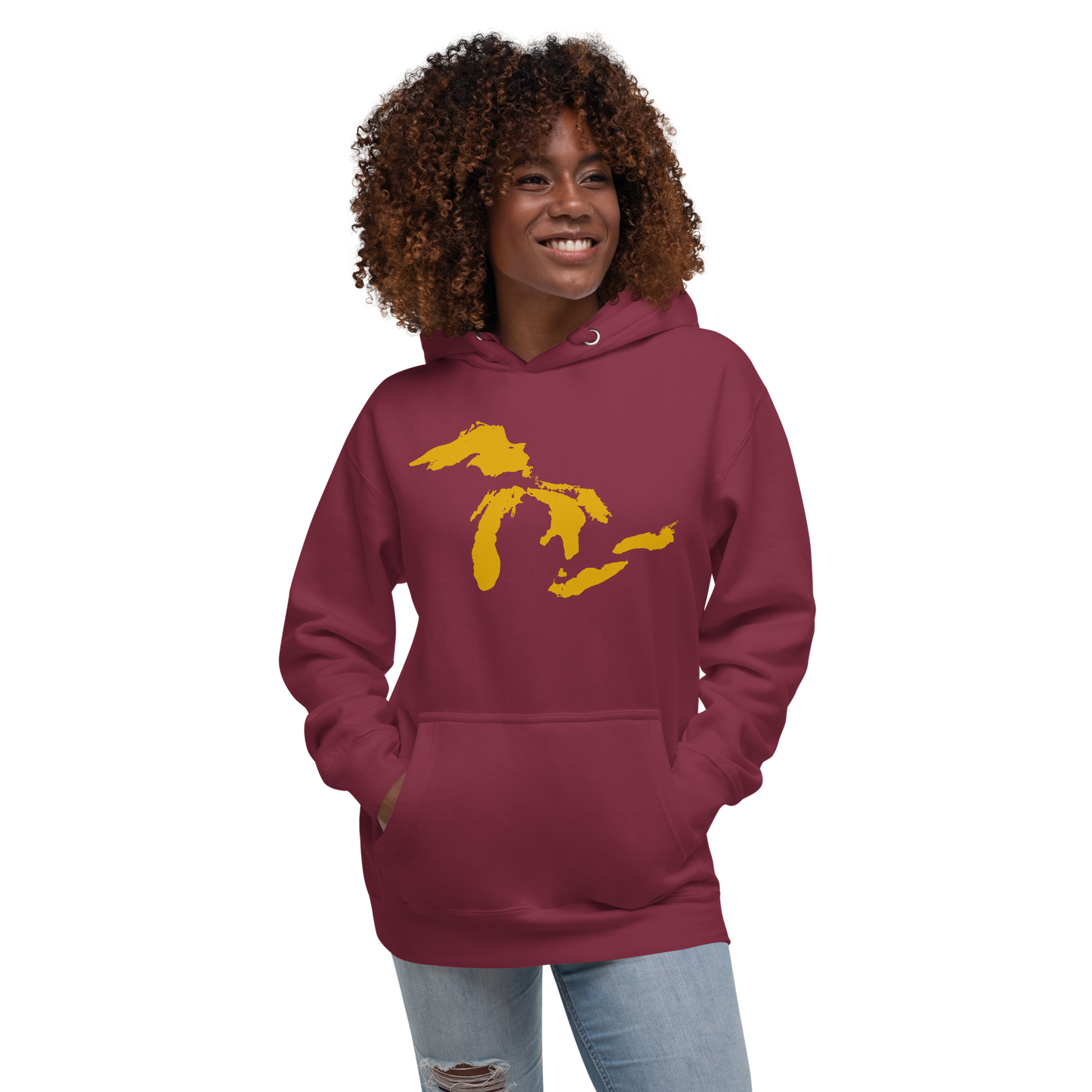 Great Lakes Hoodie (Gold) | Unisex Premium